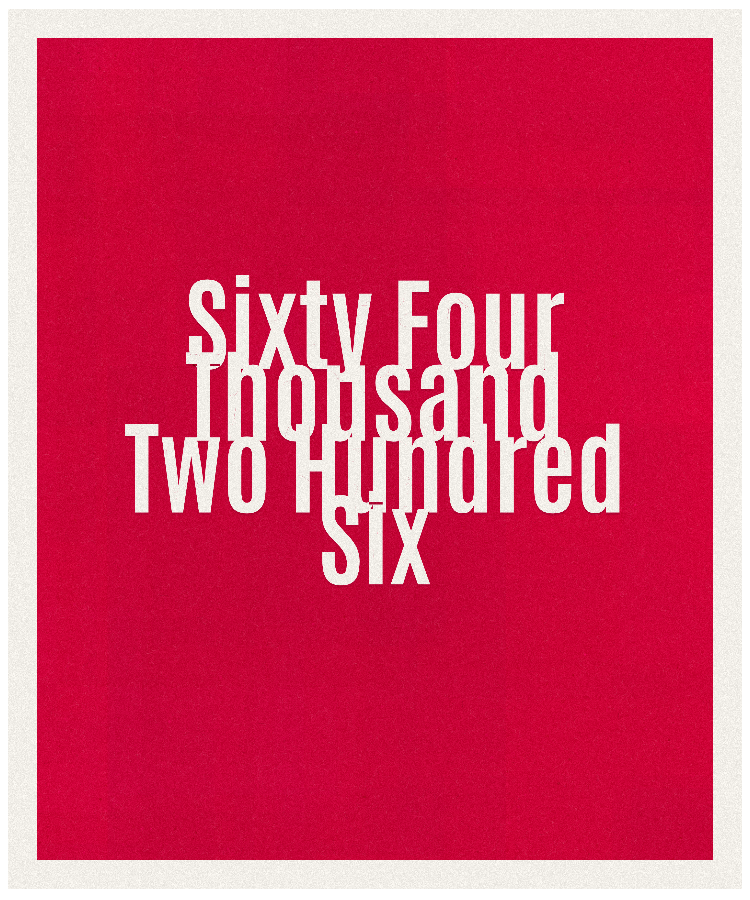 Count #64206