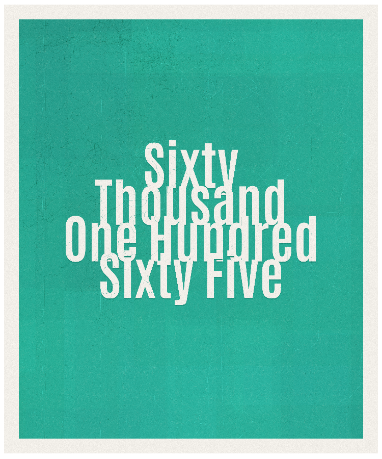 Count #60165