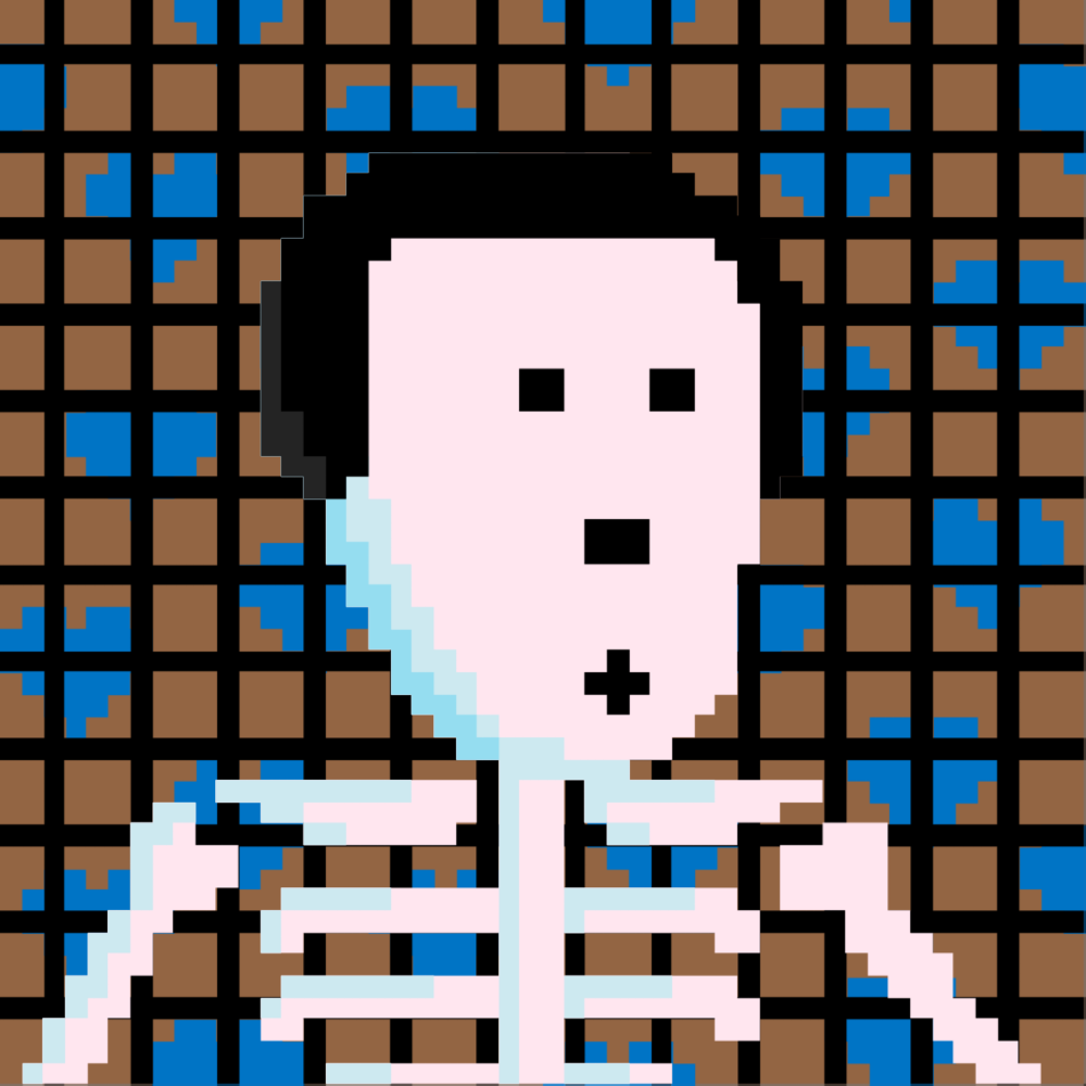 PIXEL SKULLETTI 1 #294