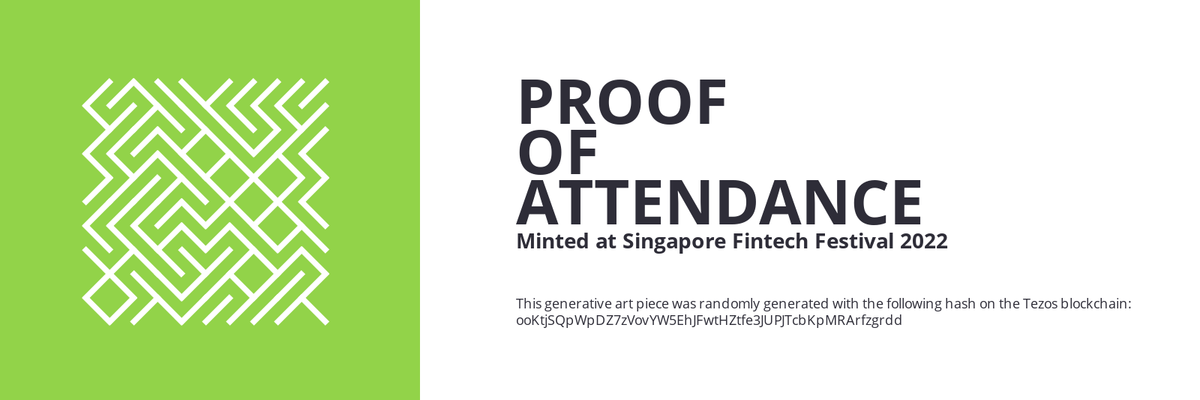 SFF2022 Proof of Attendance Token #1707