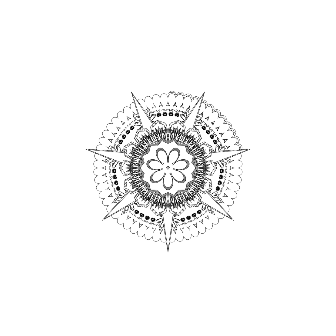 LL21 Mandala #384