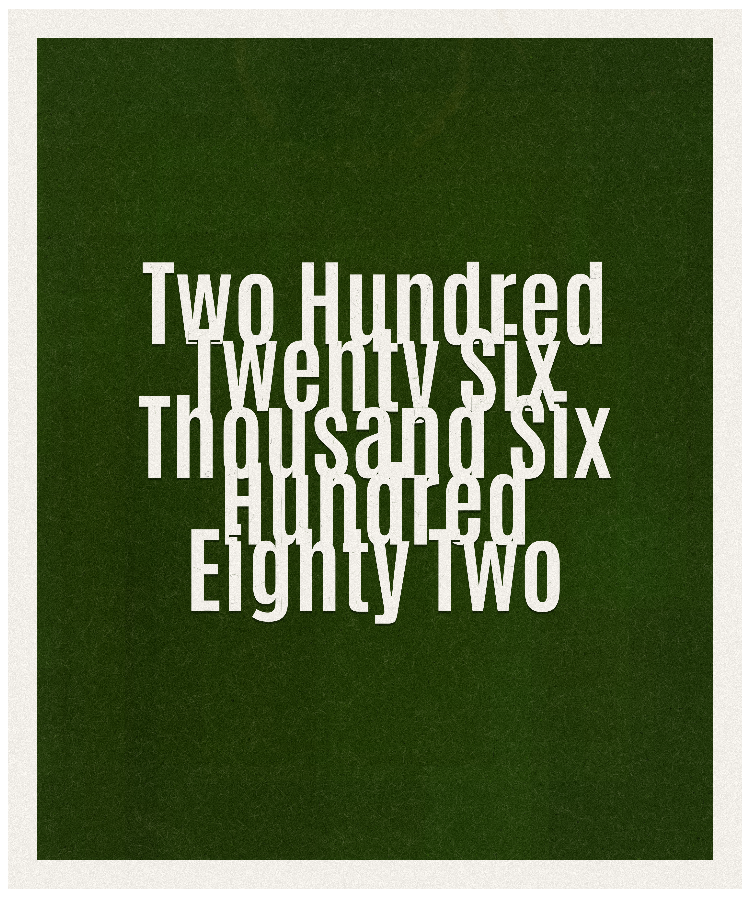 Count #226682