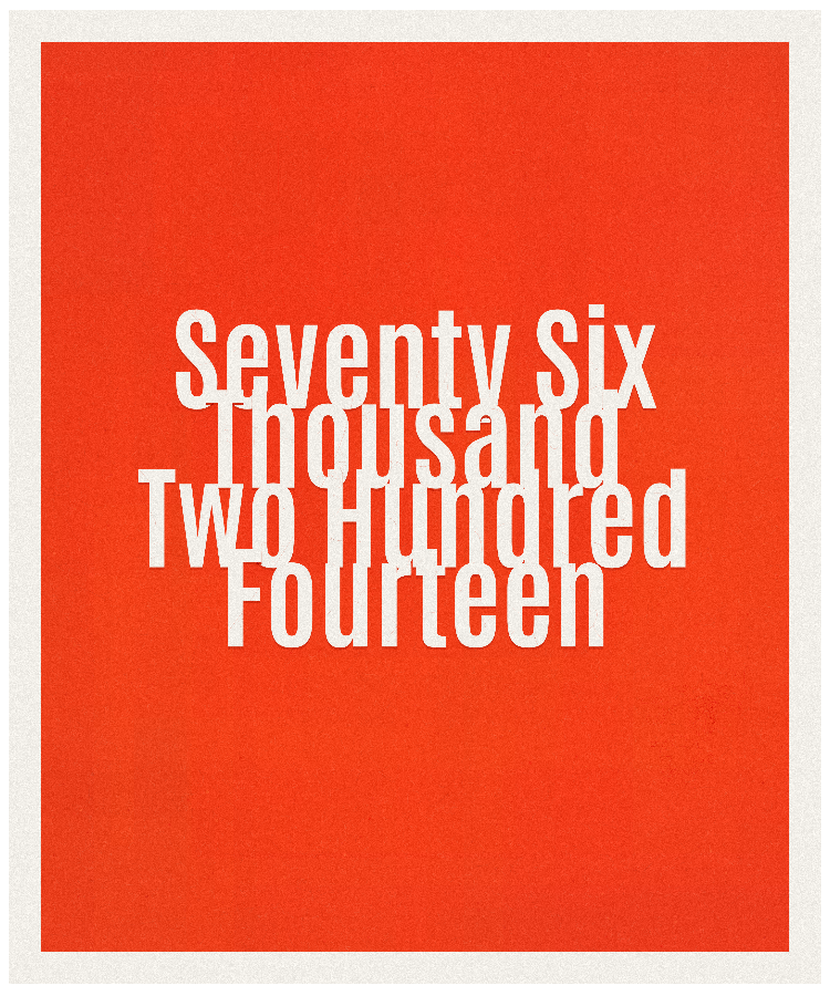 Count #76214