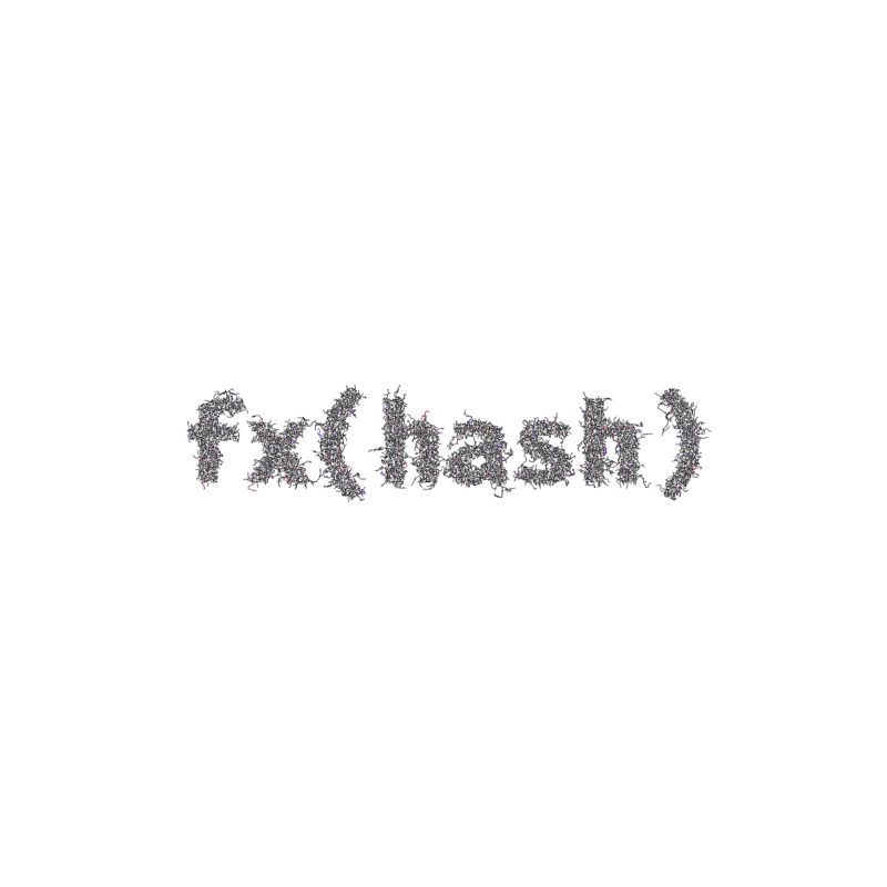 FXHASH Logo with Features #936