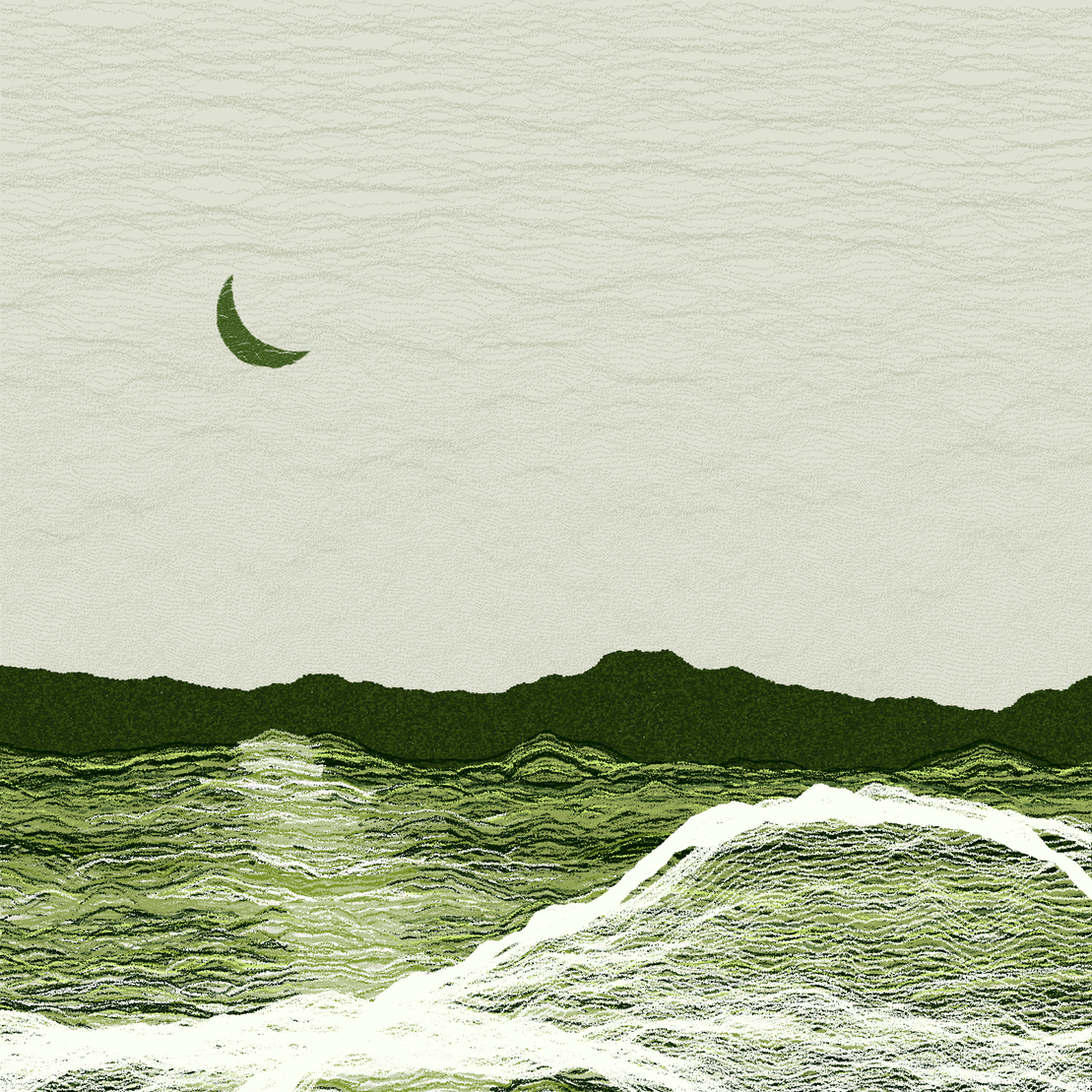 Moonlit Sea #136