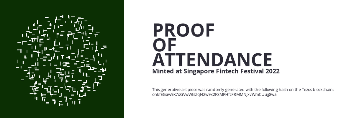 SFF2022 Proof of Attendance Token #1643