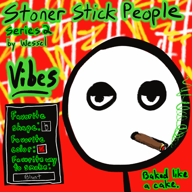 Stoner Stick People Series 2 #28