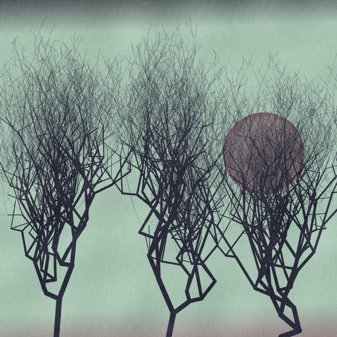 Three dead trees on earth #179