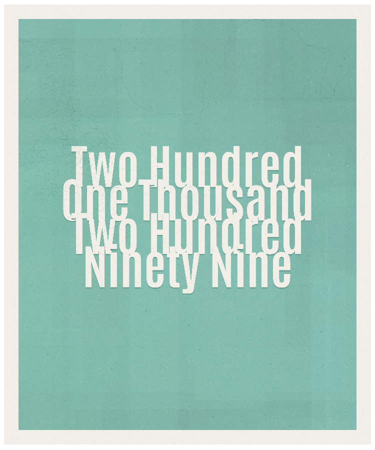 Count #201299