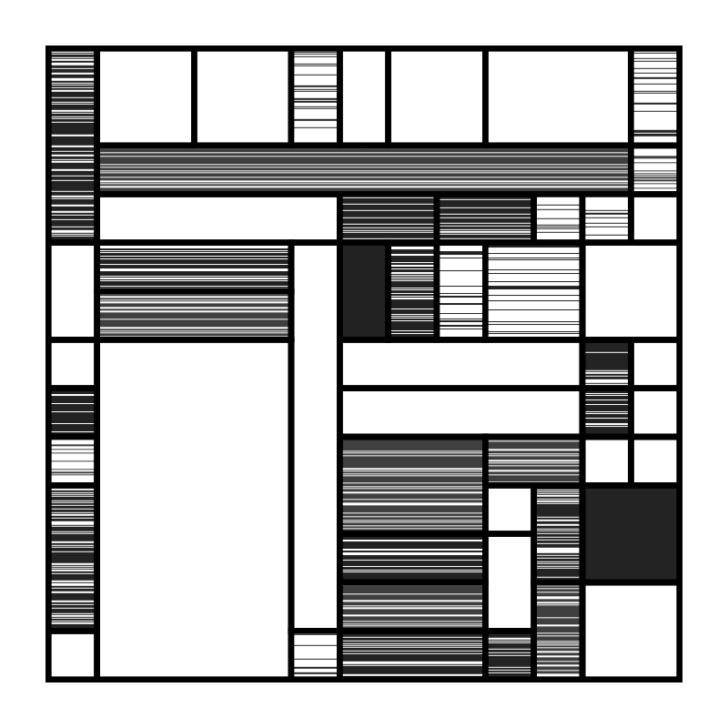 Mono Mondrian #13