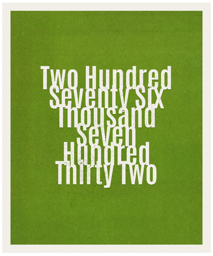 Count #276732