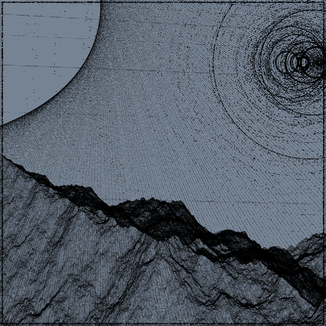 Surreal classic generative landscape #119