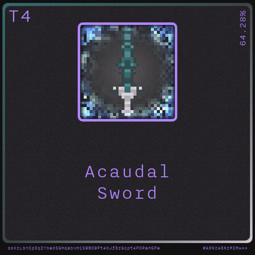 Gear for your quests - Sword #74