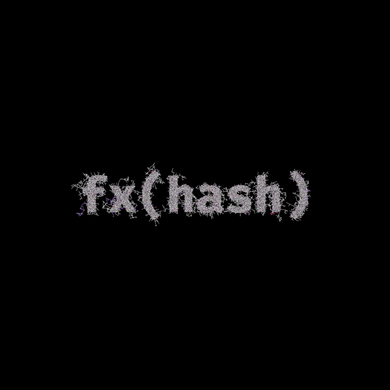 FXHASH Generative Logo #820