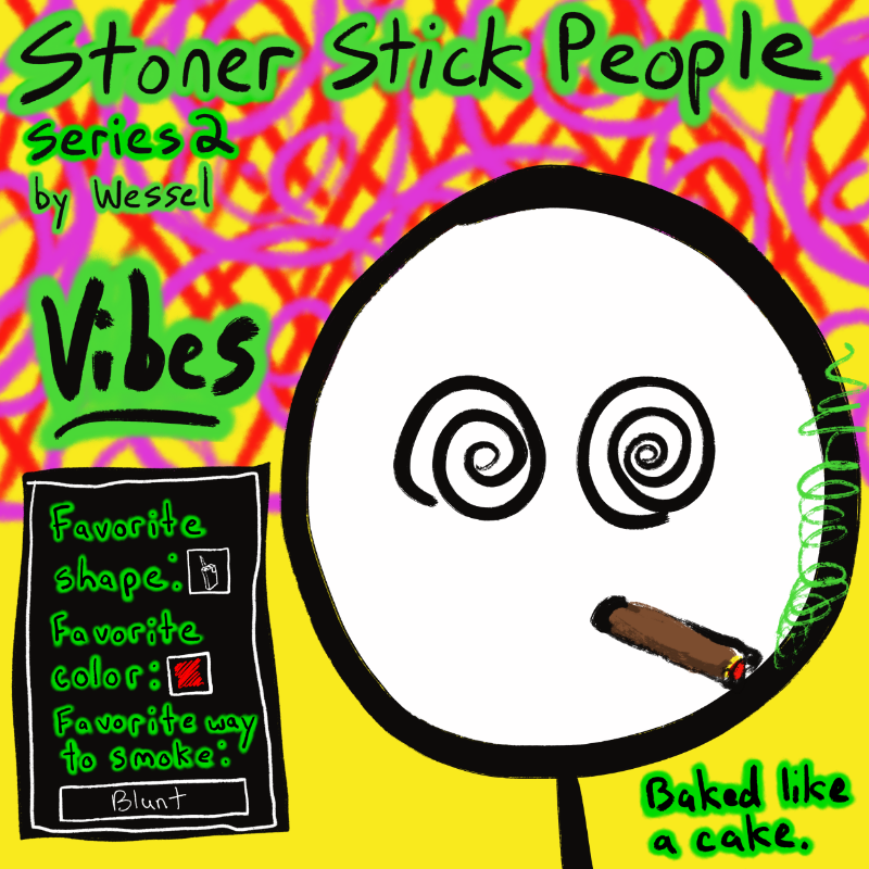 Stoner Stick People Series 2 #65