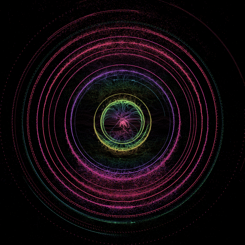 Clouds of Quantum Particles #34