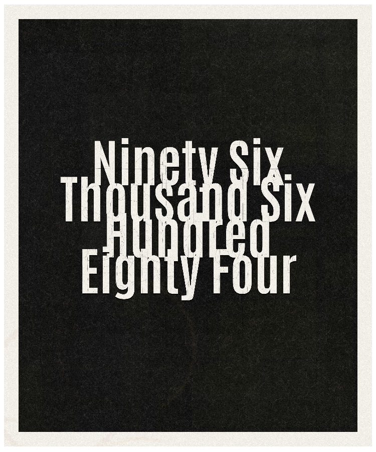 Count #96684