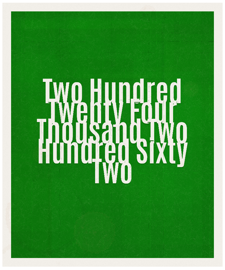 Count #224262