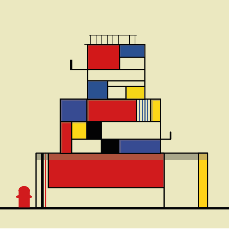 The Mondrian’s Houses #36