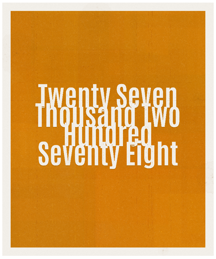 Count #27278