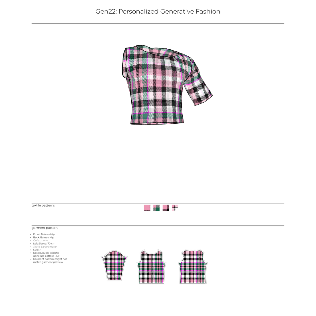 Gen22: Personalized Generative Fashion #71