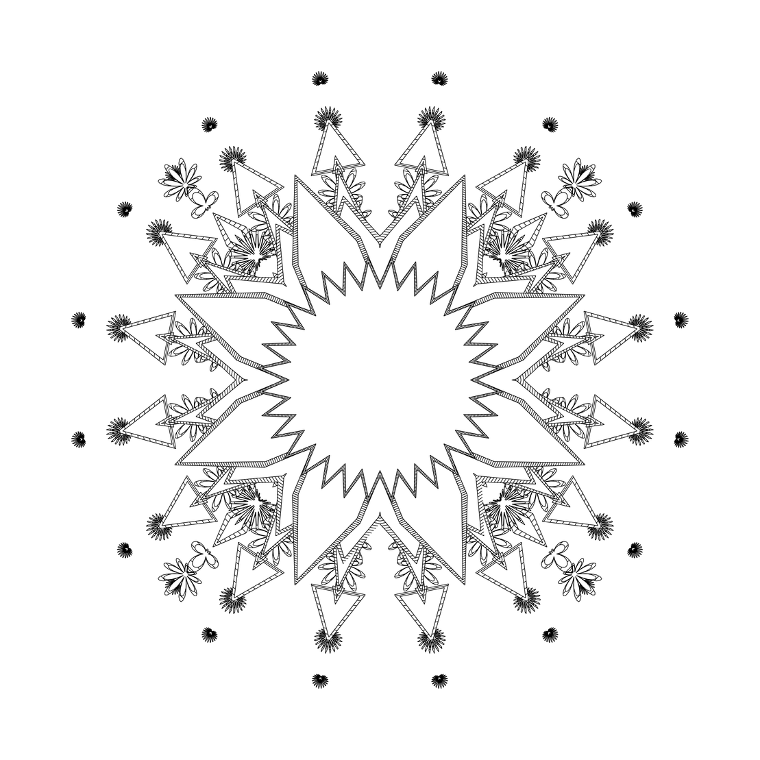 LL21 Mandala #607