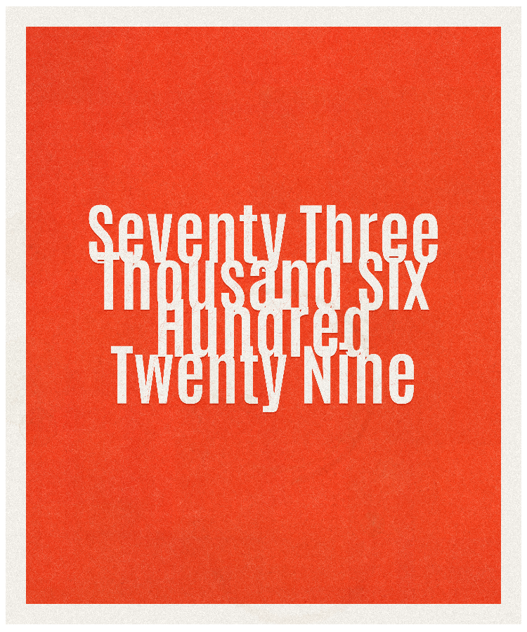 Count #73629