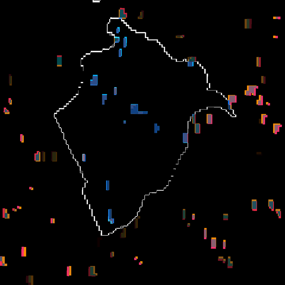 Pixel Topography #54