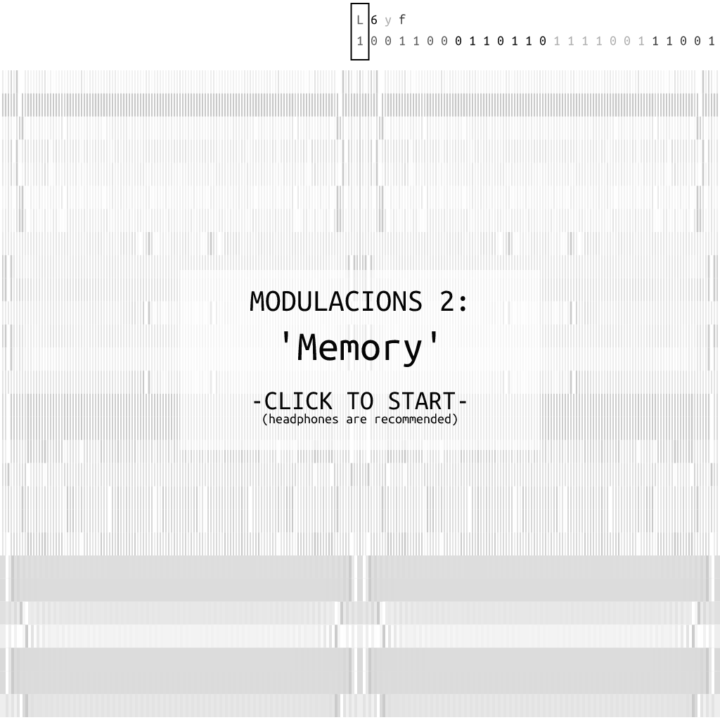 Modulacions 2: 'Memory' (audio) #110