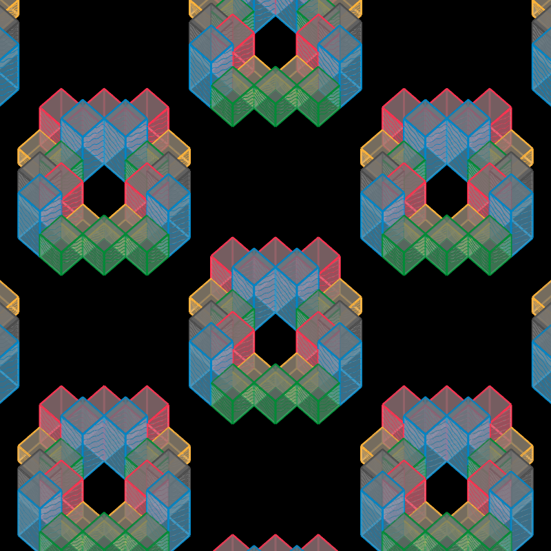 3D Pattern: BLOCK #19