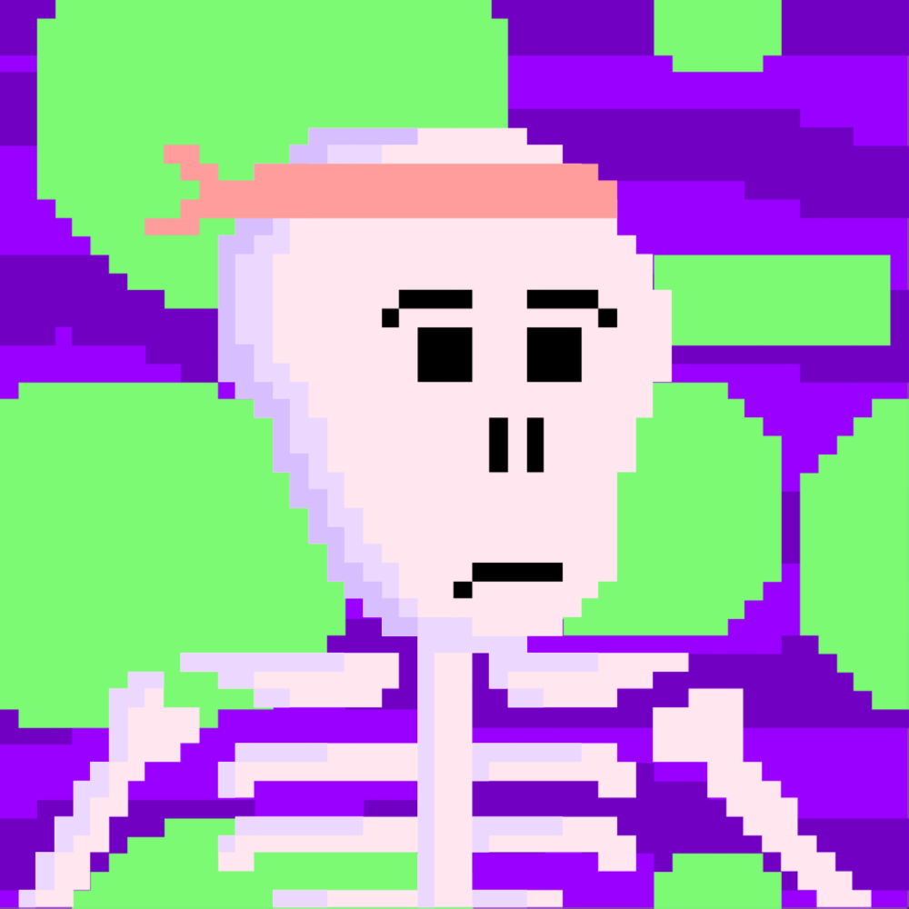 PIXEL SKULLETTI 1 #207