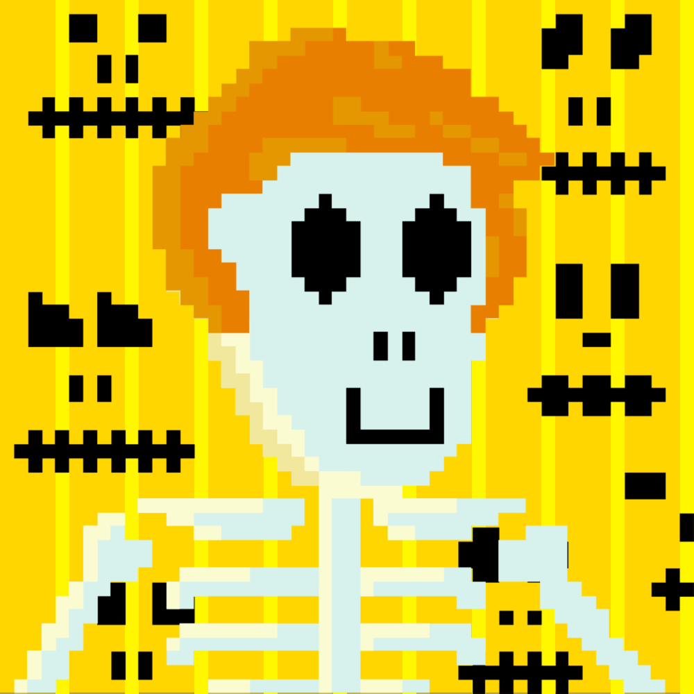 PIXEL SKULLETTI 1 #311