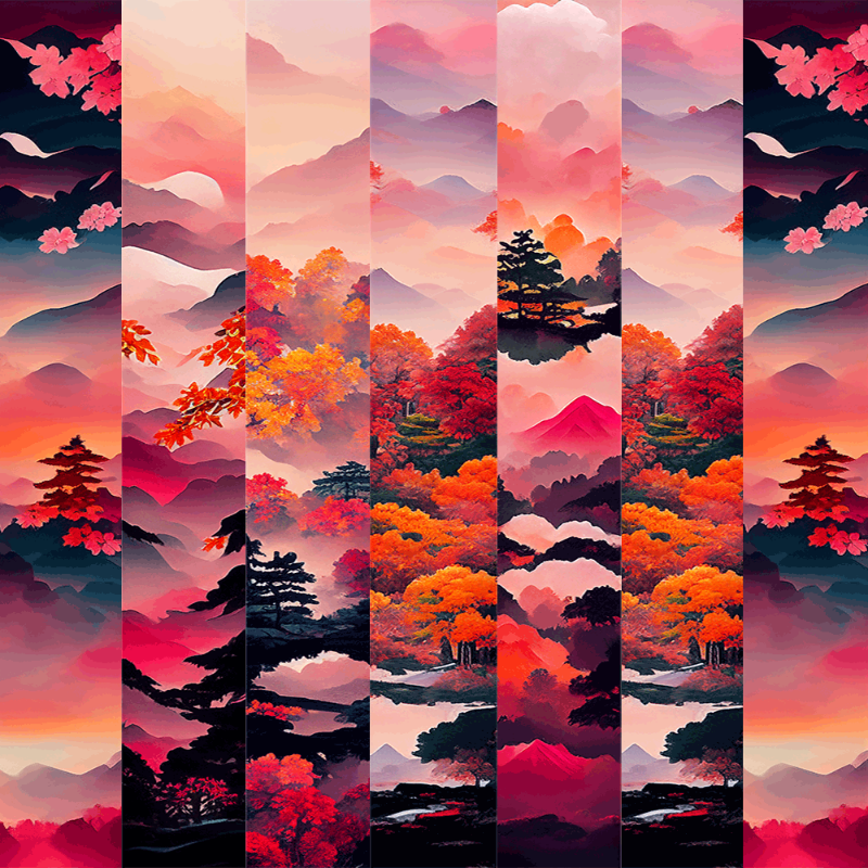 AI Japanese Autumn #12