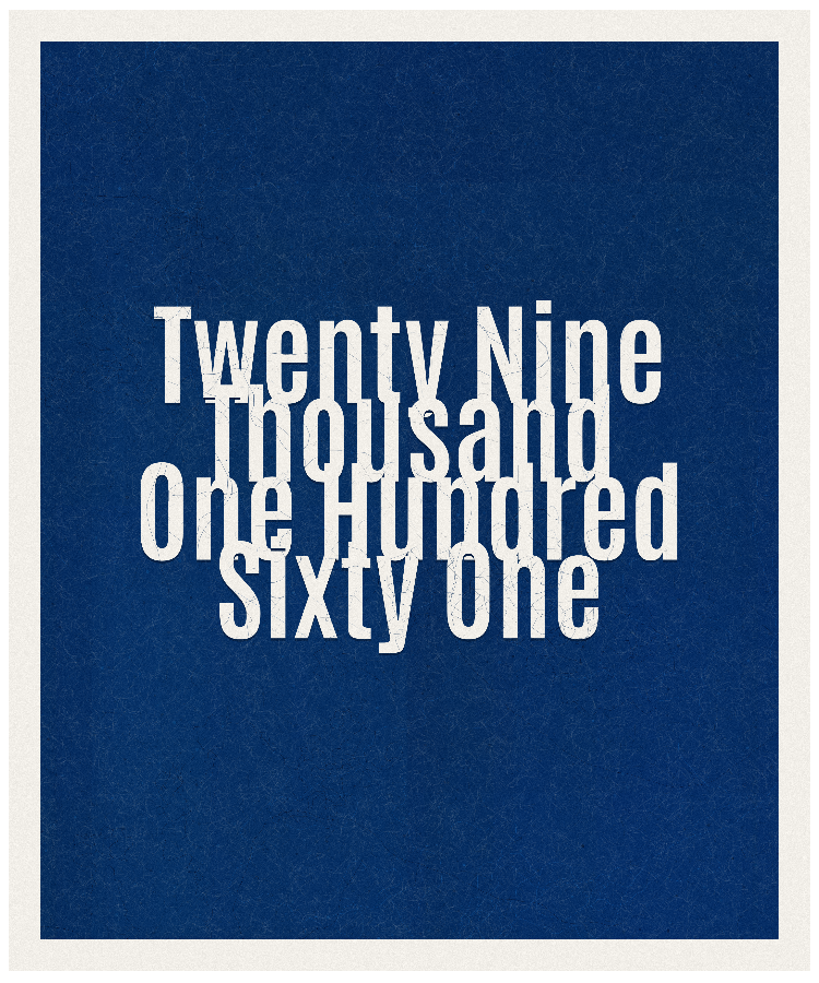 Count #29161