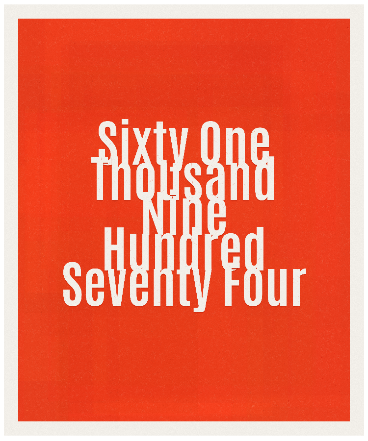 Count #61974