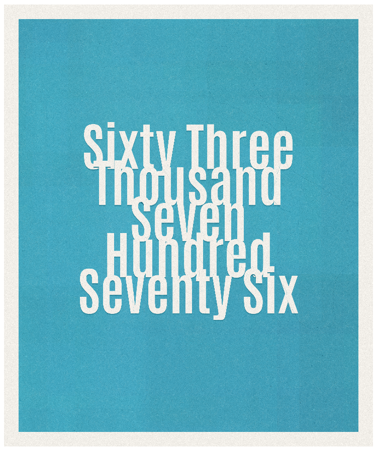 Count #63776