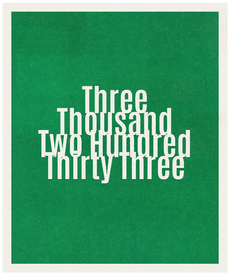 Count #3233