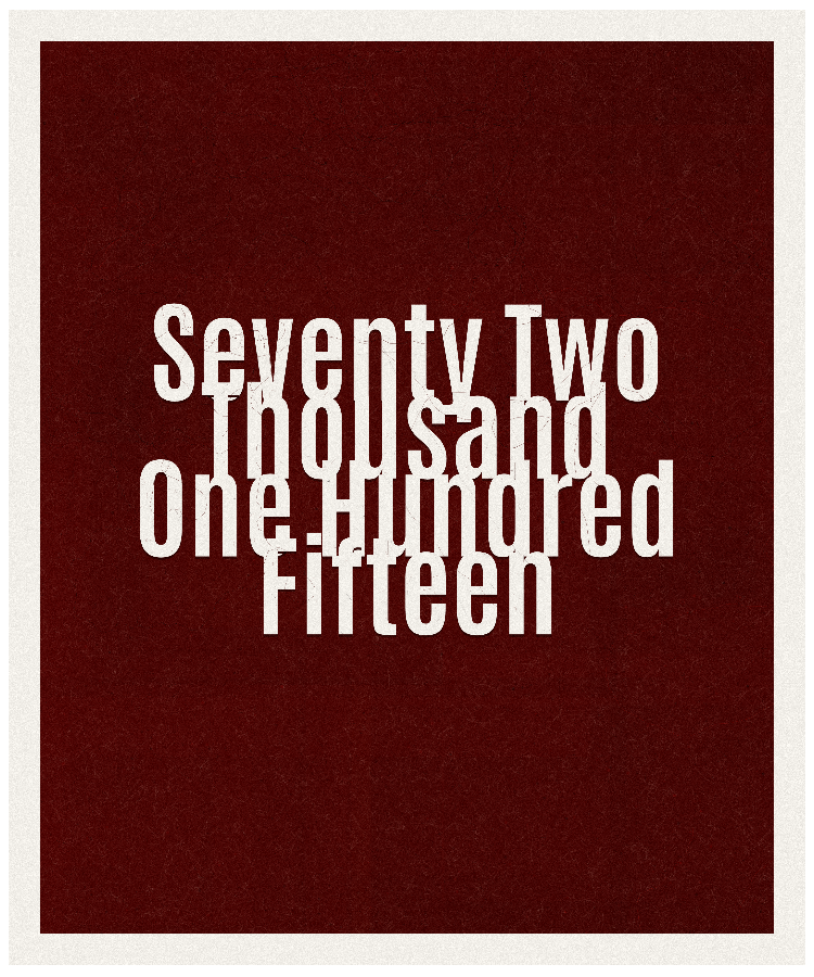 Count #72115