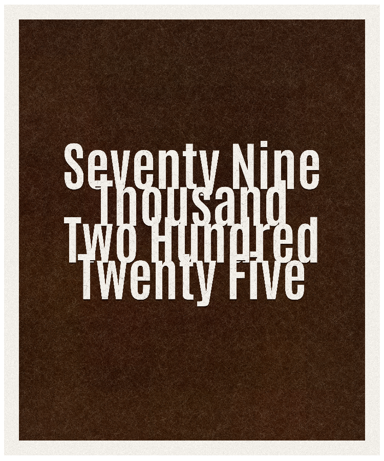 Count #79225