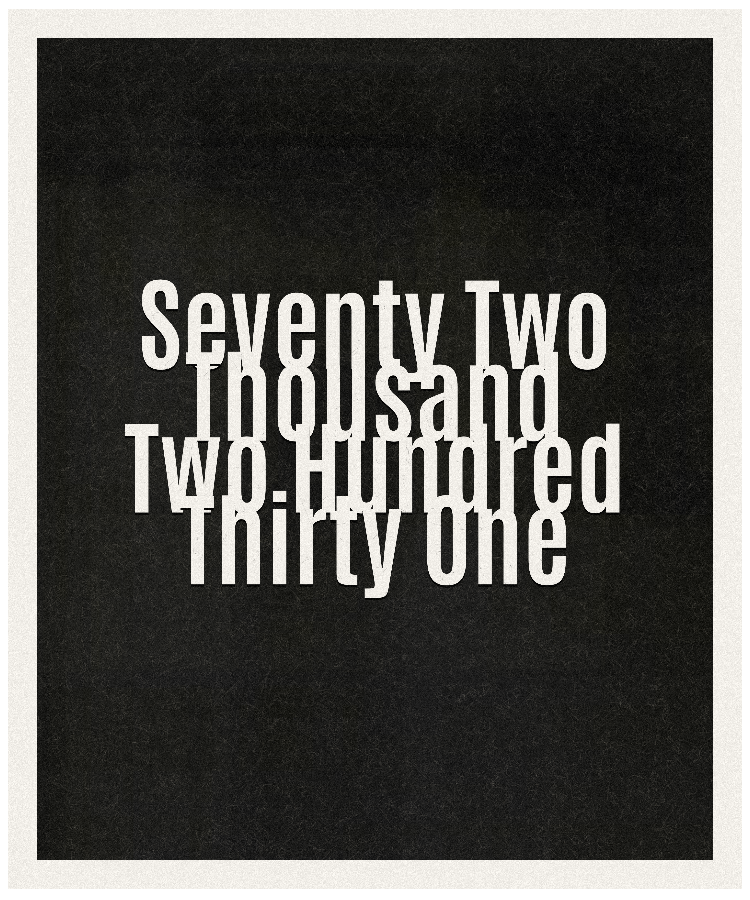 Count #72231