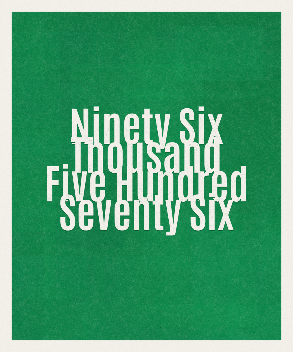 Count #96576