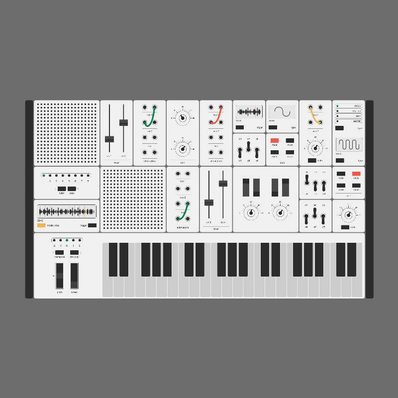 Modular synthesizer #13