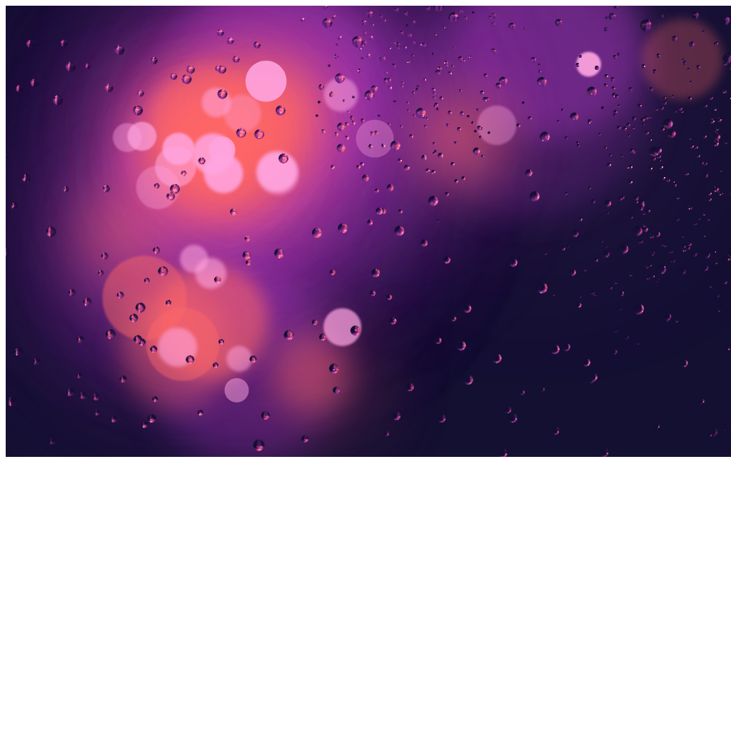 Bokeh Rain #1