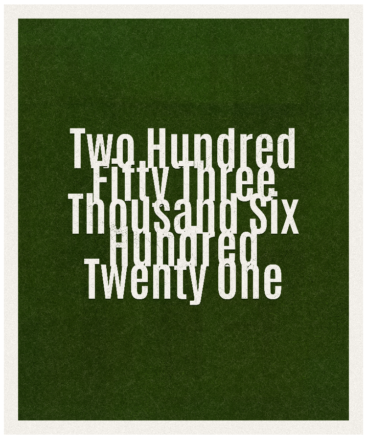 Count #253621