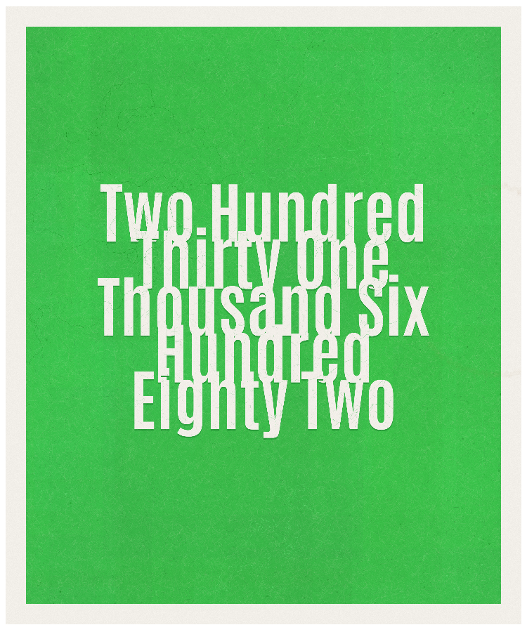 Count #231682
