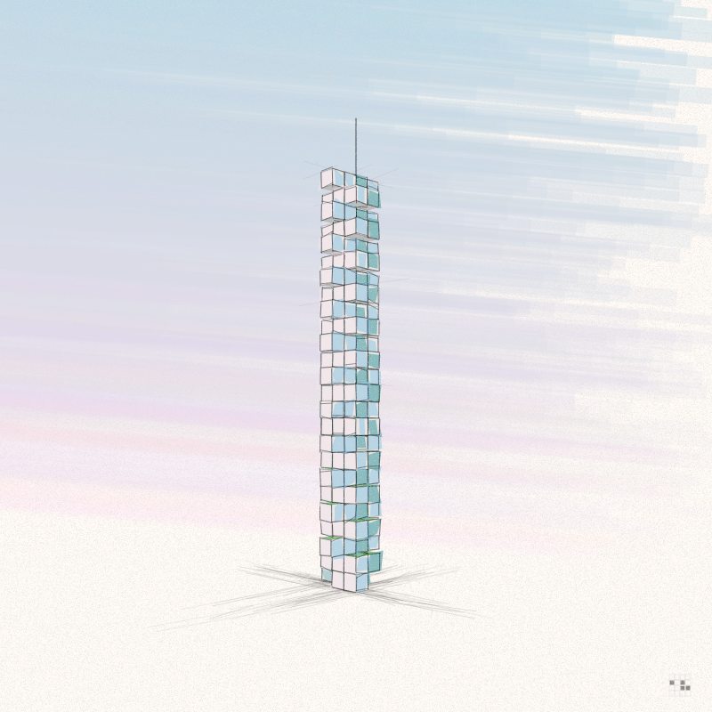 Cellular Skyscrapers #80