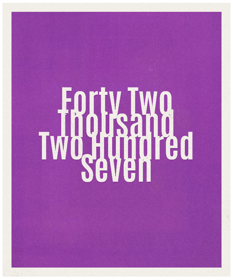 Count #42207
