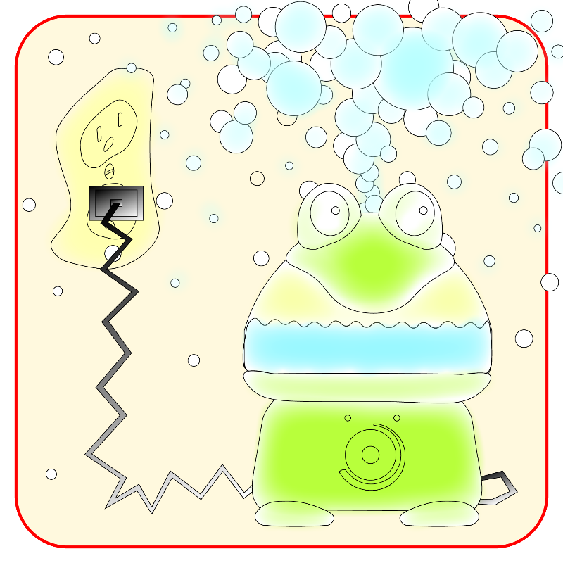 Frog Humidifier #83
