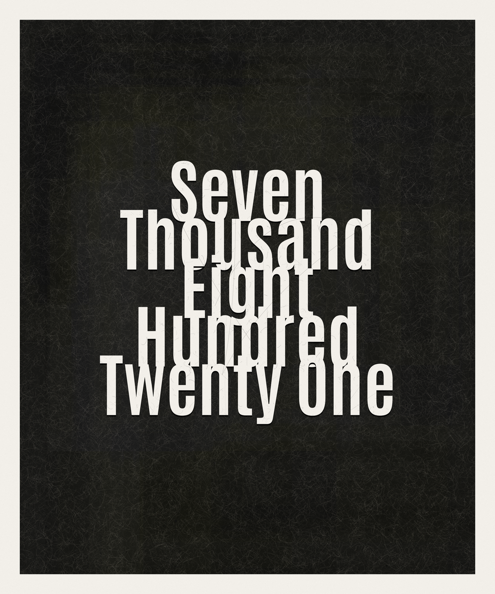 Count #7821
