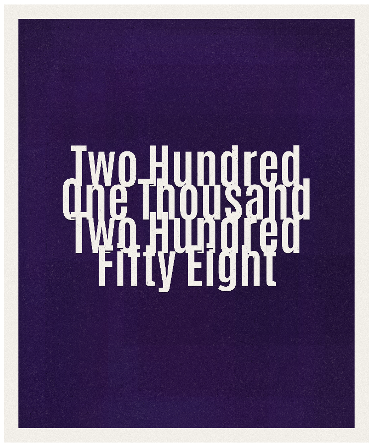 Count #201258